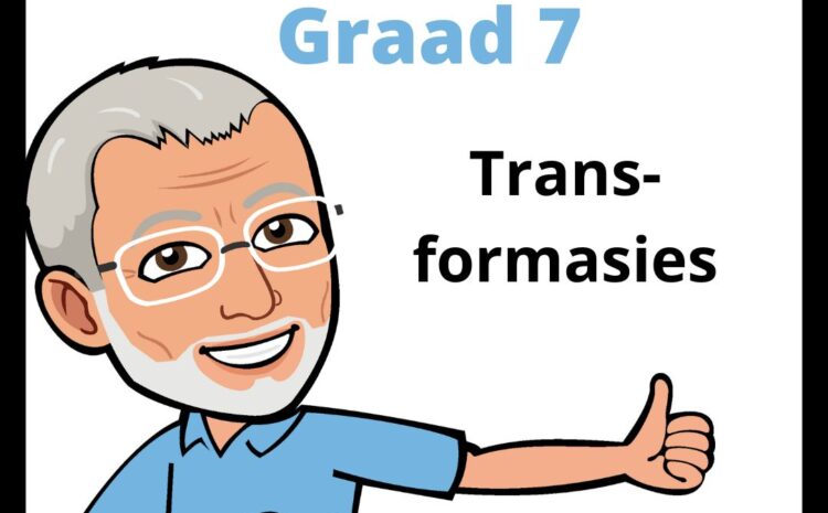  Wiskunde Quiz – Graad 7 (Transformasies)